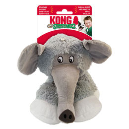 KONG Stretchezz Legz Elefant Plüschspielzeug für kleine Hunde Größe S - 1 Stk. – Bild 1 von 6