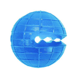 KONG TagALong Ball für Hunde aus Gummi Blau Größe M – Bild 1 von 4