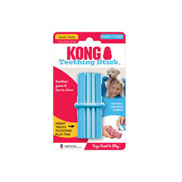 Kong Teething Stick Kauspielzeug für Welpen aus Naturkautschuk Größe S Bunt – Bild 1 von 2