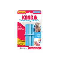 Produktbild von Kong Teething Stick Kauspielzeug für Welpen aus Naturkautschuk Größe S Bunt