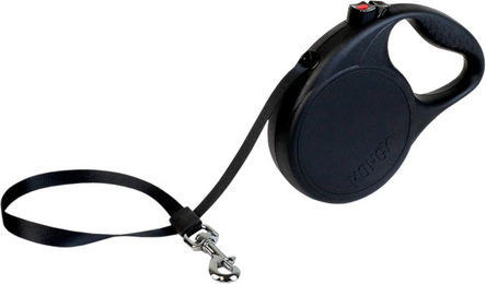 KONG Trail Rollleine aus Nylon Schwarz Größe M für Hunde bis 30 kg – Bild 1 von 1