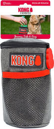 KONG Travel Pick-up Pouch Beutelspender aus Nylon in Schwarz Rot Grau – Bild 1 von 5