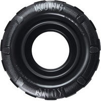 Produktbild von KONG Traxx Kauspielzeug aus Naturkautschuk für kleine Hunde Schwarz S - 1 Stk.
