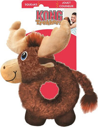 Produktbild von KONG Trekkers Moose Plüschspielzeug für Hunde Braun Größe L