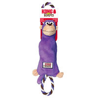 Produktbild von Kong Tugger Knots Monkey Plüsch Tauspielzeug Lila Größe S