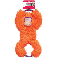 Produktbild von KONG Tuggz Monkey Plüschspielzeug Affe XL Orange