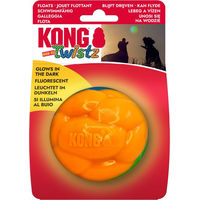 Produktbild von KONG Twistz High-Viz Ball für Hunde in Orange Groß