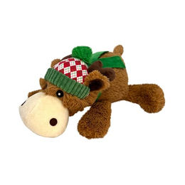 Kong Weihnachts-Feiertags-Cozie Rentier Plüschspielzeug für Hunde Größe M – Bild 1 von 2