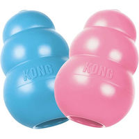 Produktbild von KONG Welpenspielzeug Puppy XS Kauspielzeug aus Naturkautschuk für kleine Hunde zur Zahnpflege - 1 Stk.