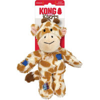 Produktbild von KONG Wild Knots Hundespielzeug Giraffe Plüsch mit Seil Größe S/M