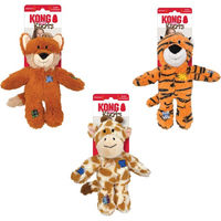 Produktbild von KONG Wild Knots Hundespielzeug Giraffe Plüsch mit Seil Mittel/Large Braun Bunt - 1 Stk.