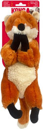 KONG Wild Low Stuff Creatures Plüschspielzeug Fuchs für Hunde in Orange und Bunt - 1 Stk. – Bild 1 von 3