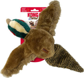 KONG Wild Low Stuff Creatures Quietschspielzeug aus Plüsch für Hunde Fasan - 1 Stk. – Bild 1 von 4