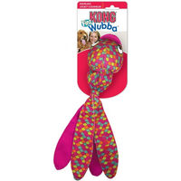 Produktbild von KONG Wubba Finz Quietschspielzeug für kleine Hunde in Pink aus Polyester Größe S