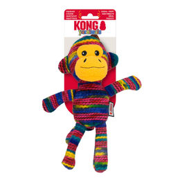 Produktbild von KONG Yarnimals Monkey Hundespielzeug aus Wolle Bunt Medium bis Large