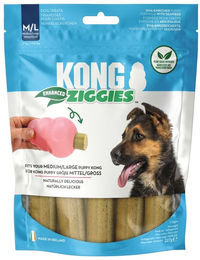 KONG Ziggies Enhanced Puppy Kausnacks für Welpen getreidefrei und sensitive 227 g - 227 g – Bild 1 von 3