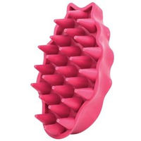 Produktbild von KONG ZoomGroom Hundebürste aus Gummi in Rosa - 1 Stk.