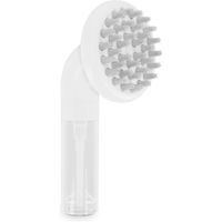 Produktbild von kooa Badebürste für Hunde aus Silikon in Weiß Ø 9 x H 20 cm - 80 ml