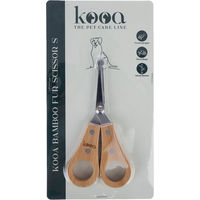 Produktbild von kooa Bambus-Fellschere S für alle Felltypen und Größen Braun
