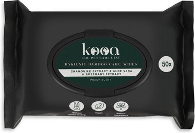 Produktbild von kooa Bambus-Hygienetücher mit Pfirsichduft