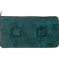 Produktbild von kooa Deluxe Mikrofaser Handtuch Grün 120 x 70 cm