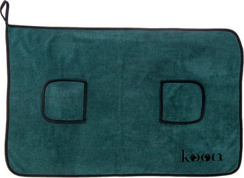 Produktbild von kooa Deluxe Mikrofaser Handtuch Grün 90 x 60 cm