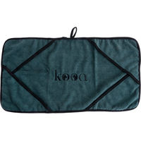 Produktbild von kooa Handtuch für Pferde Grün aus Polyester 65 x 35 cm
