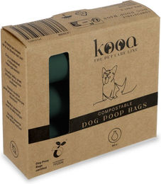 Produktbild von kooa Kompostierbare Hundekotbeutel 90 Stück in 6 Rollen