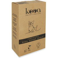 Produktbild von kooa Kompostierbare Hundekotbeutel aus Maisstärke 225 Stück - 15 x 15 Stk.