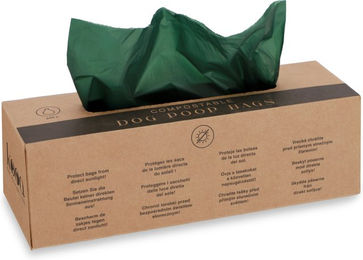 Produktbild von kooa Kompostierbare Hundekotbeutelspenderbox mit 200 Beuteln