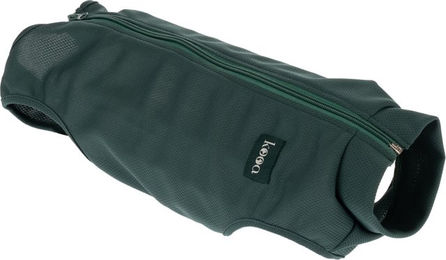 Produktbild von kooa OP-Body für Katzen aus Polyester in Grün mit 35 cm Rückenlänge