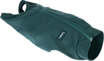 Produktbild von kooa OP-Body Schutzanzug für Hündinnen aus Polyester in Grün Größe M mit 45 cm Rückenlänge