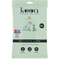 Produktbild von kooa Reinigungshandschuhe für Haut und Fell vegan 3 Paar - 3 x 2 Stk.