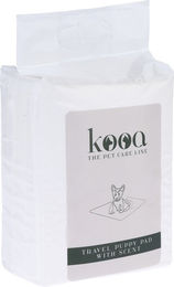 Produktbild von kooa Reise-Welpenunterlage mit Duft waterproof 45 x 60 cm 15 Stück - 15 x 60 g