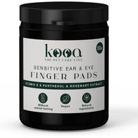 Produktbild von kooa Sensitive Fingerpads Augen- und Ohrenreiniger 50 Stück vegan