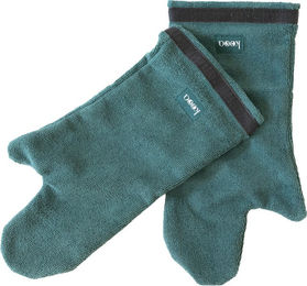 kooa Trocknungshandschuhe aus Polyester in Grün 2er Pack – Bild 1 von 1