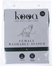 kooa Waschbare Hundewindel für Hündinnen Größe L aus Polyester – Bild 1 von 1