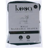 Produktbild von kooa Waschbare Rüdenwindel für Hunde Größe M aus Polyester