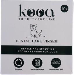 Produktbild von kooa Zahnpflegefinger Zahnbürste 10 Stück