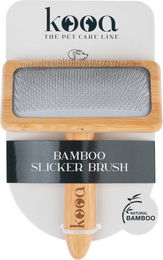 kooa Zupfbürste aus Bambus für Hunde und Katzen zur Entfernung von Knoten und Verfilzungen – Bild 1 von 7
