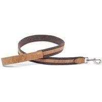 Produktbild von Kork-Deko Breite Hundeleine aus Kork in Beige oder Braun, 115 cm, vegan und wasserfest
