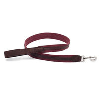 Produktbild von Kork-Deko Breite Hundeleine aus Kork in Rot-Braun 115 cm vegan und robust