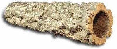 Kork-Deko Korkröhre als Vogelspielzeug und Versteck für Vögel und Nagetiere 40 cm lang – Bild 1 von 8