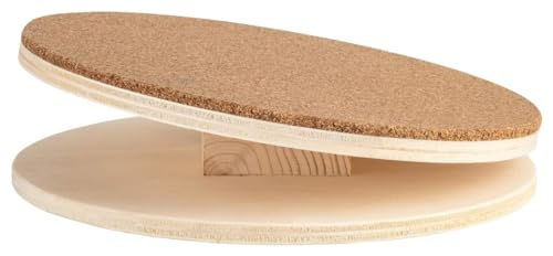 Kork-Deko Vogelkarussell aus Kork und Holz mit Sitzfläche für Wellensittiche und andere Vögel 25 cm – Bild 1 von 1