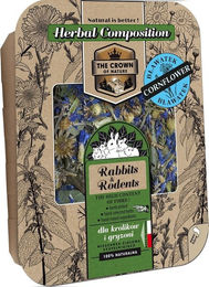 Produktbild von KORONA NATURY Kräutermischung mit Kornblume für Meerschweinchen vegan 70 g