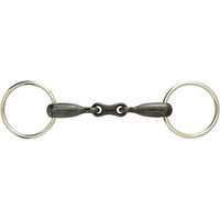 Produktbild von Korsteel Gebiss French Link Loose Ring Snaffle aus Sweet Iron in Grau 5 1/2 inch - 14 cm