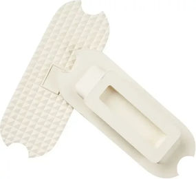 Korsteel Knife Edge Bügelsohlen 4 1/2 Zoll Weiß – Bild 1 von 1