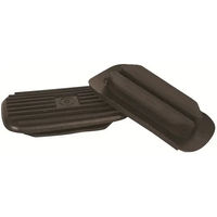 Produktbild von Korsteel Reitsteigern Iron Treads aus Metall Schwarz 90 cm