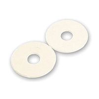 Produktbild von Korsteel Rubber Bit Guards Gebiss-Zubehör für Pferde Weiß One Size