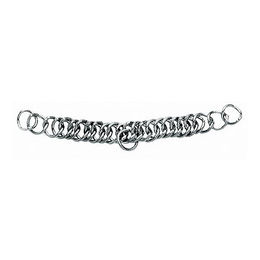 Produktbild von Korsteel Twin Link Curb Chain Gourmetkette für Pferde Silber